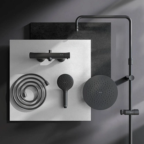 Душевая система AM.PM Like F0780422 термостат, верхний душ d220 мм Душевая система AM.PM Like F0780422 термостат, верхний душ d220 мм