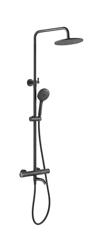 Душевая система ARROW AG3317SHMB с термостатом черный Душевая система ARROW AG3317SHMB с термостатом черный