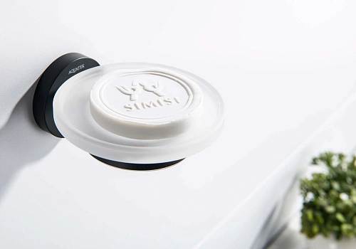 Мыльница Aquatek ЕВРОПА AQ4103MB черный матовый Мыльница Aquatek ЕВРОПА AQ4103MB черный матовый