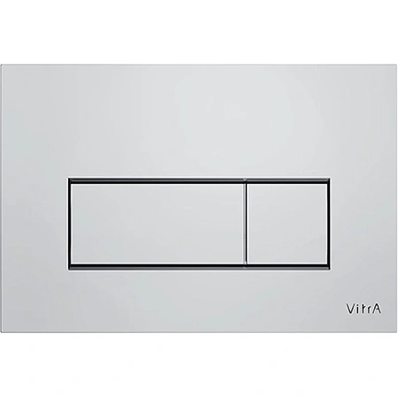 Клавиша смыва VitrA Root Square, хром 740-2380 Клавиша смыва VitrA Root Square, хром 740-2380