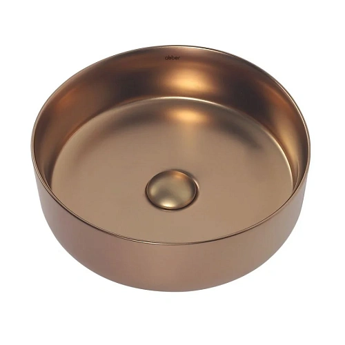 Раковина ABBER Bequem AC2108MRG накладная, розовое золото матовое Раковина ABBER Bequem AC2108MRG накладная, розовое золото матовое