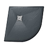 Картинка анонса товара «душевой поддон rgw stone tray st/r-g 900x900 мм 16153099-02 полукруглый графит \ серый»