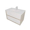 Тумба с раковиной Aquatek ЛИБРА 80см AQ66080-DO-MW белый мат Тумба с раковиной Aquatek ЛИБРА 80см AQ66080-DO-MW белый мат