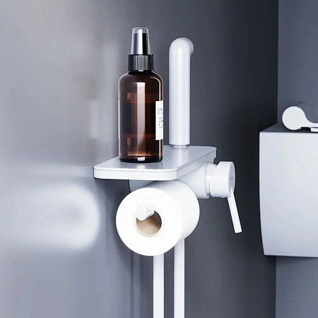 Гигиенический душ Damixa Jupiter 773500200 встраиваемый, белый Гигиенический душ Damixa Jupiter 773500200 встраиваемый, белый