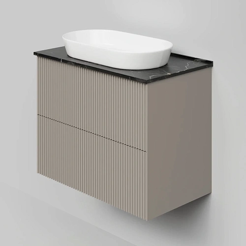 Тумба под раковину La Fenice Terra Twin Cappuccino 80 см FNC-01-TER-C-80-2 бежевая матовая Тумба под раковину La Fenice Terra Twin Cappuccino 80 см FNC-01-TER-C-80-2 бежевая матовая