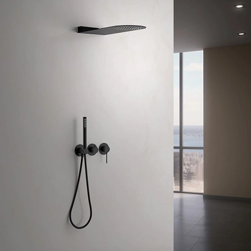 Душевая система Timo Saona SX-2340/03SM встраиваемая черный Душевая система Timo Saona SX-2340/03SM встраиваемая черный