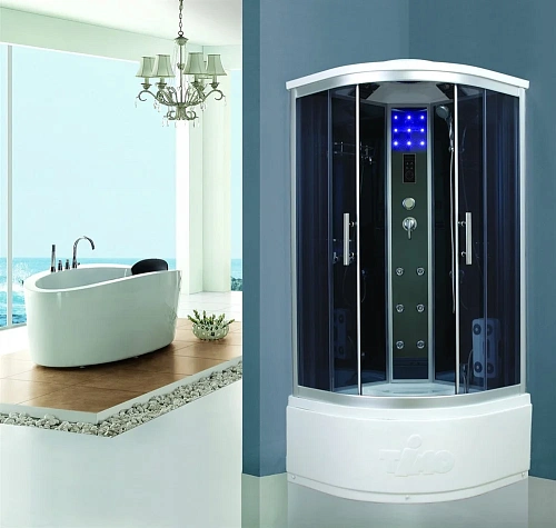 Душевая кабина Timo Standart T-1190 P 90х90 Душевая кабина Timo Standart T-1190 P 90х90