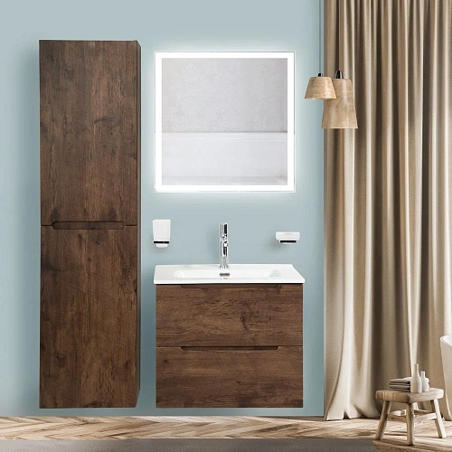 Зеркало BelBagno SPC-GRT-600-600-LED-BTN 12W 220-240V 600x30x600 с подсветкой и кнопочным выключателем Зеркало BelBagno SPC-GRT-600-600-LED-BTN 12W 220-240V 600x30x600 с подсветкой и кнопочным выключателем