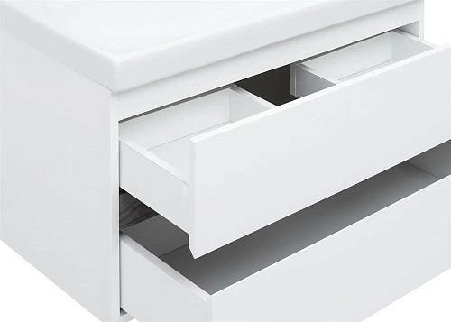 Комплект мебели Aquanet Беркли 80 белый/дуб рошелье (зеркало дуб рошелье) 00258969 Комплект мебели Aquanet Беркли 80 белый/дуб рошелье (зеркало дуб рошелье) 00258969