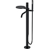 Картинка анонса товара «смеситель для ванны boheme stick напольный black spirale 129-bb.4»