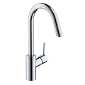 Смеситель для кухни Hansgrohe 260, с вытяжным изливом, 1jet, sBox 73864000, хром Смеситель для кухни Hansgrohe 260, с вытяжным изливом, 1jet, sBox 73864000, хром