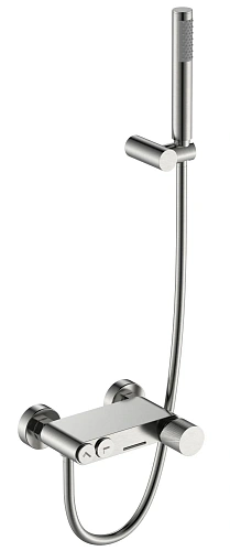 Смеситель для ванны Boheme STICK Nikel Brush с ручкой TOUCH 123-NB.2 никель Смеситель для ванны Boheme STICK Nikel Brush с ручкой TOUCH 123-NB.2 никель