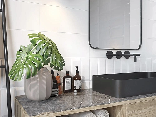 Плитка керамическая Cersanit Evolution белый 20x44 EVG051 Плитка керамическая Cersanit Evolution белый 20x44 EVG051