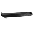 Верхний душ Remer 350MMCANOX настенный 50x20 см, черный матовый Верхний душ Remer 350MMCANOX настенный 50x20 см, черный матовый