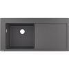 Картинка анонса товара «кухонная мойка hansgrohe s51 s5110-f450 450 с крылом 43330290, серый камень встраиваемая»
