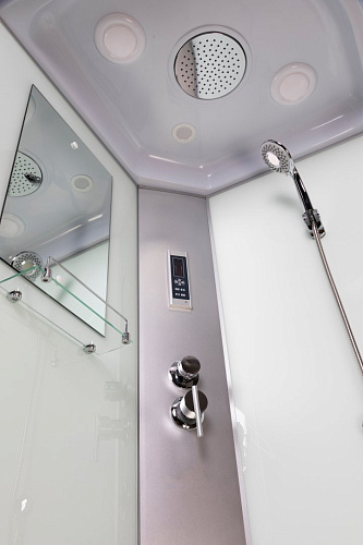 Душевая кабина Niagara Classic NG-2307-14P (800х800х2150) высокий поддон (40см) стекло матовое 23071424P Душевая кабина Niagara Classic NG-2307-14P (800х800х2150) высокий поддон (40см) стекло матовое 23071424P