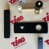 Смеситель для раковины Timo Helmi 4071/03SM встраиваемый черный Смеситель для раковины Timo Helmi 4071/03SM встраиваемый черный