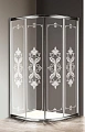 Душевой уголок CEZARES GIUBILEO-R-2-90-SCORREVOLE-CP-Cr 90x90см стекло с узором, профиль хром Душевой уголок CEZARES GIUBILEO-R-2-90-SCORREVOLE-CP-Cr 90x90см стекло с узором, профиль хром