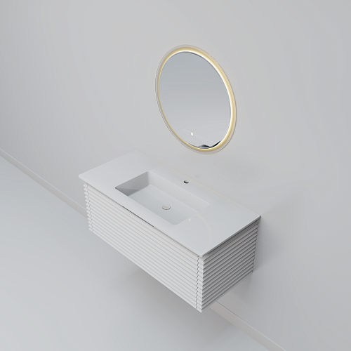 Комплект мебели ArtDecco Jacqueline 100 AJC10W34S2M0 белый Комплект мебели ArtDecco Jacqueline 100 AJC10W34S2M0 белый