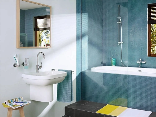 Смеситель для раковины GROHE Eurosmart New (23537002) с донным клапаном, L-size, хром Смеситель для раковины GROHE Eurosmart New (23537002) с донным клапаном, L-size, хром