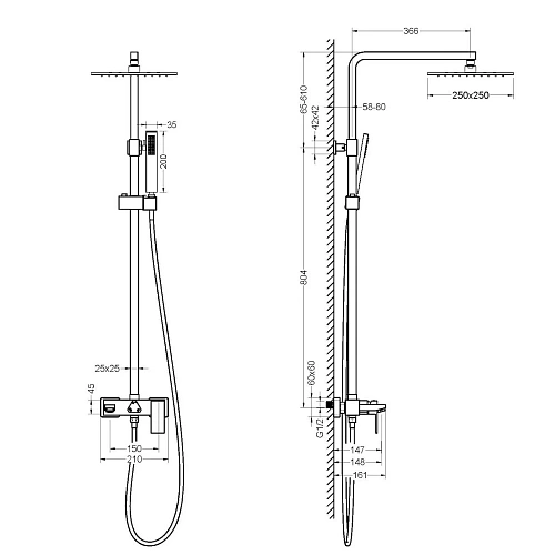 Душевая система Timo Selene SX-1030/16 белый матовый Душевая система Timo Selene SX-1030/16 белый матовый