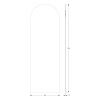 Зеркало Evoform Primary BY 0103 50х150 см со шлифованной кромкой Зеркало Evoform Primary BY 0103 50х150 см со шлифованной кромкой