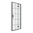 Душевая дверь NEW TRENDY NEW RENOMA BLACK R 90x195 D-0272A (черный) Душевая дверь NEW TRENDY NEW RENOMA BLACK R 90x195 D-0272A (черный)