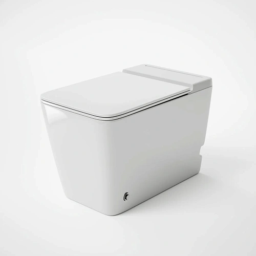 Унитаз приставной GROSSMAN GR-PR5501 impuls 590x360x440 белый с тонкой крышкой Унитаз приставной GROSSMAN GR-PR5501 impuls 590x360x440 белый с тонкой крышкой