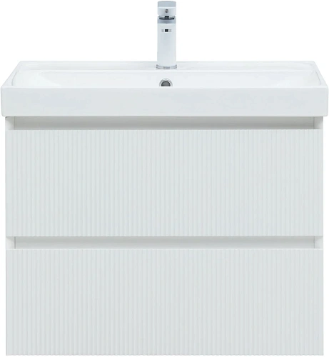 Тумба под раковину Aquanet Альтера 70 белый матовый 00337155 подвесная Тумба под раковину Aquanet Альтера 70 белый матовый 00337155 подвесная