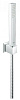 Картинка анонса товара «душевой гарнитур grohe euphoria cube 1 режим с ограничением расхода воды, хром (27889000)»