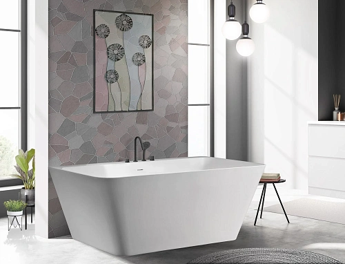 Ванна из искусственного камня CEZARES Solid Surface CZR-LINER-170-80-60-SSB 1700x800x600 Ванна из искусственного камня CEZARES Solid Surface CZR-LINER-170-80-60-SSB 1700x800x600