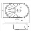 Кухонная мойка Iddis 770x480, Suno S (SUN77SDi77) Кухонная мойка Iddis 770x480, Suno S (SUN77SDi77)