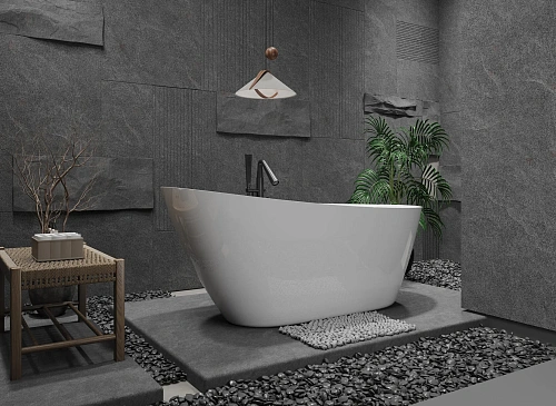 Ванна отдельностоящая AQUAme AQM3503GW белый Ванна отдельностоящая AQUAme AQM3503GW белый