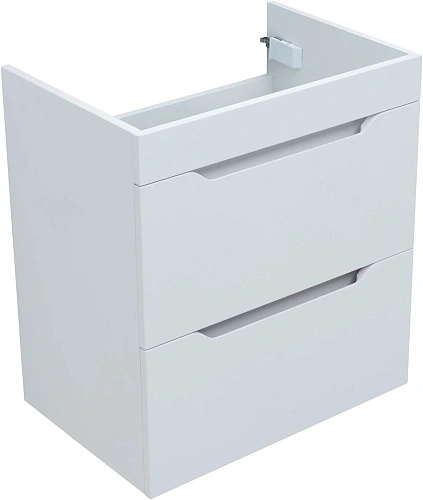 Тумба под раковину Aquanet Практика 60 00347963 белый глянец Тумба под раковину Aquanet Практика 60 00347963 белый глянец