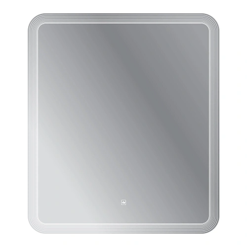 Зеркало CEZARES DUET с лазерной гравировкой подсветкой и сенсорным выключателем CZR-SPC-DUET-700-800-LED-TCH 700x800x30 Зеркало CEZARES DUET с лазерной гравировкой подсветкой и сенсорным выключателем CZR-SPC-DUET-700-800-LED-TCH 700x800x30