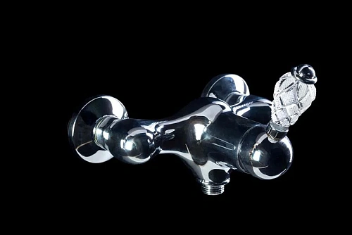 Смеситель для душа Boheme CRYSTAL хром (одноручковый) 264-CRST Смеситель для душа Boheme CRYSTAL хром (одноручковый) 264-CRST