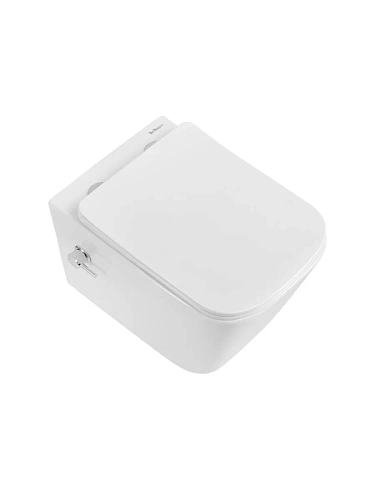 Унитаз подвесной BelBagno KRAFT BB7106CH-TOR-BS/SC с сиденьем, функцией биде и смесителем Унитаз подвесной BelBagno KRAFT BB7106CH-TOR-BS/SC с сиденьем, функцией биде и смесителем