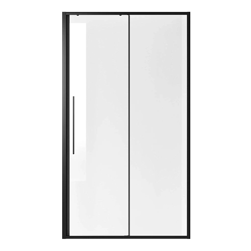 Душевая дверь Niagara Nova NG-84-12AB (120x195) черный матовый, стекло прозрачное Душевая дверь Niagara Nova NG-84-12AB (120x195) черный матовый, стекло прозрачное