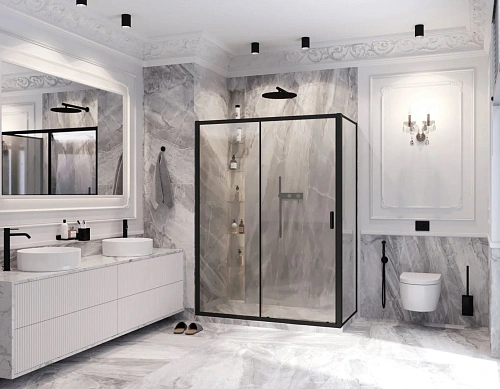 Душевой уголок Ambassador Forsa 17021218AB-80AB (1200х800x2000) Душевой уголок Ambassador Forsa 17021218AB-80AB (1200х800x2000)