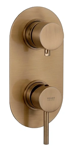 Смеситель для душа Remer X Style X93KBVO, состаренная латунь Смеситель для душа Remer X Style X93KBVO, состаренная латунь