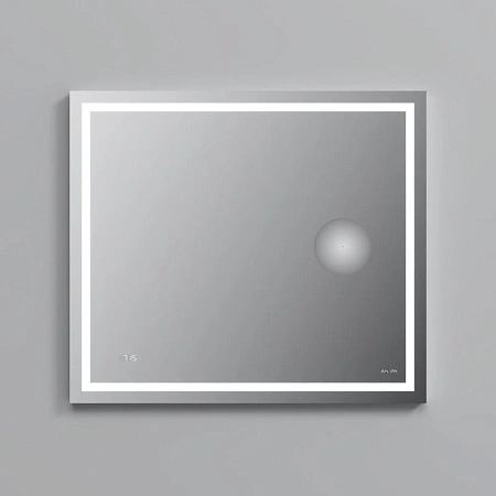 Зеркало AM.PM Gem M91AMOX0803WG с LED-подсветкой, часами 80 см Зеркало AM.PM Gem M91AMOX0803WG с LED-подсветкой, часами 80 см