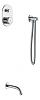 Душевая система Boheme TECH 154-CR Chrome встраиваемая