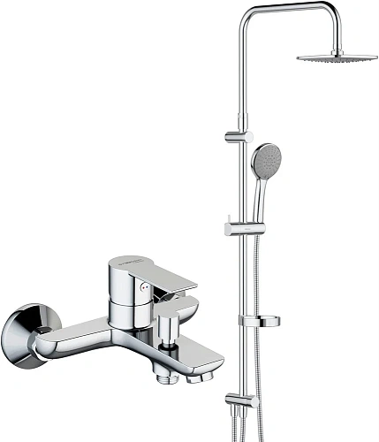 Душевая стойка STWORKI Хельсинки by Damixa Хельсинки HFSG97000 + HFHS10000 428821 Душевая стойка STWORKI Хельсинки by Damixa Хельсинки HFSG97000 + HFHS10000 428821