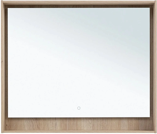 Зеркало Aquanet Милан 100 дуб светлый 00336406 Зеркало Aquanet Милан 100 дуб светлый 00336406