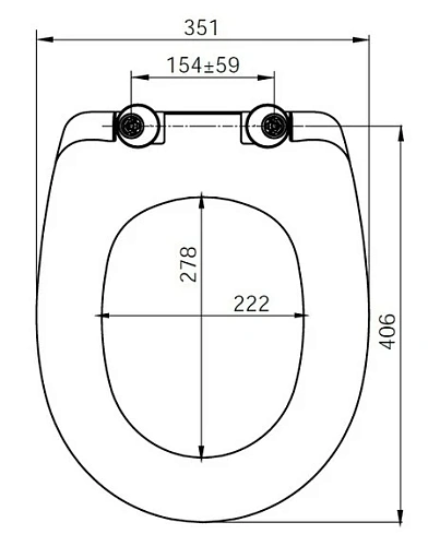 Крышка-сиденье IDDIS 126 (ID 126 Dp Sc) soft close дюропласт Крышка-сиденье IDDIS 126 (ID 126 Dp Sc) soft close дюропласт