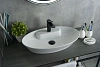 Картинка анонса товара «раковина gid n9398 51142 накладная белая 61x37x12»