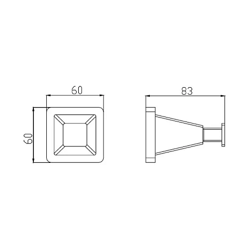 Мыльница Kaiser Moderne KH-1033(стекло) хром Мыльница Kaiser Moderne KH-1033(стекло) хром