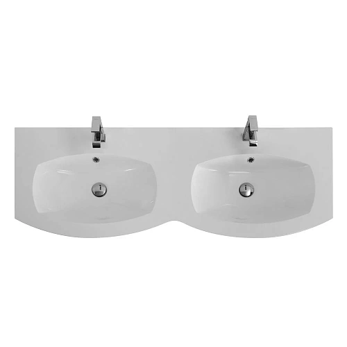 Раковина CEZARES 50156 Bianco 1380x520 искусственный камень Раковина CEZARES 50156 Bianco 1380x520 искусственный камень