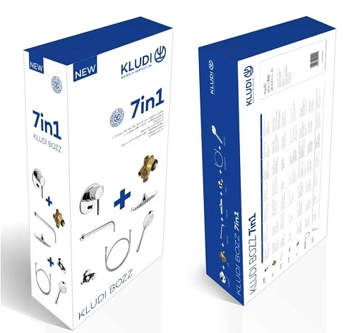 Душевая система Kludi Bozz 386300576 Душевая система Kludi Bozz 386300576