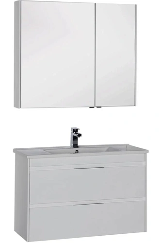 Комплект мебели Aquanet Тулон 100 белый 00183624 Комплект мебели Aquanet Тулон 100 белый 00183624